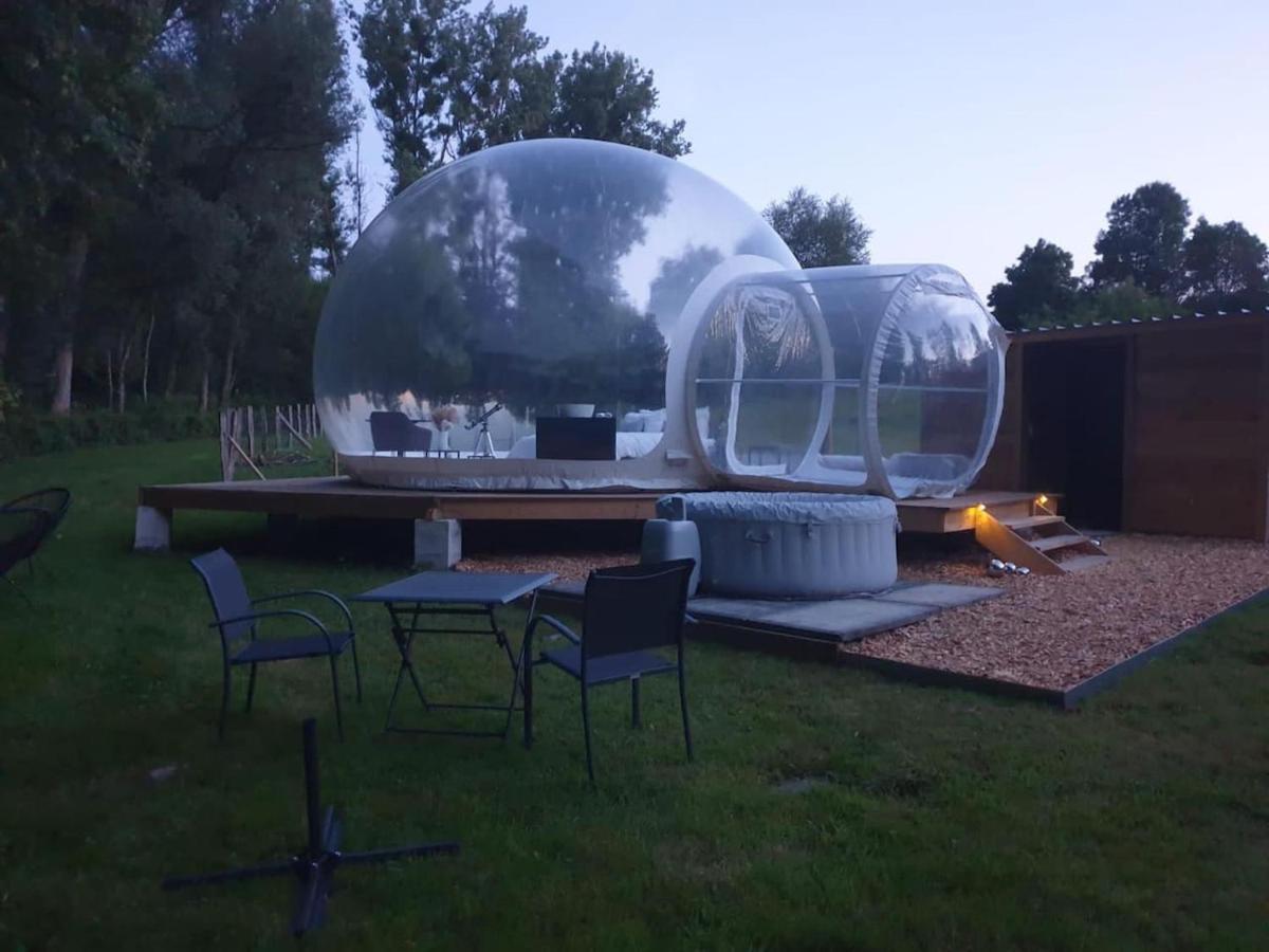 Hotel La Bulle Du Bon'Heure Somme-Leuze Exterior foto