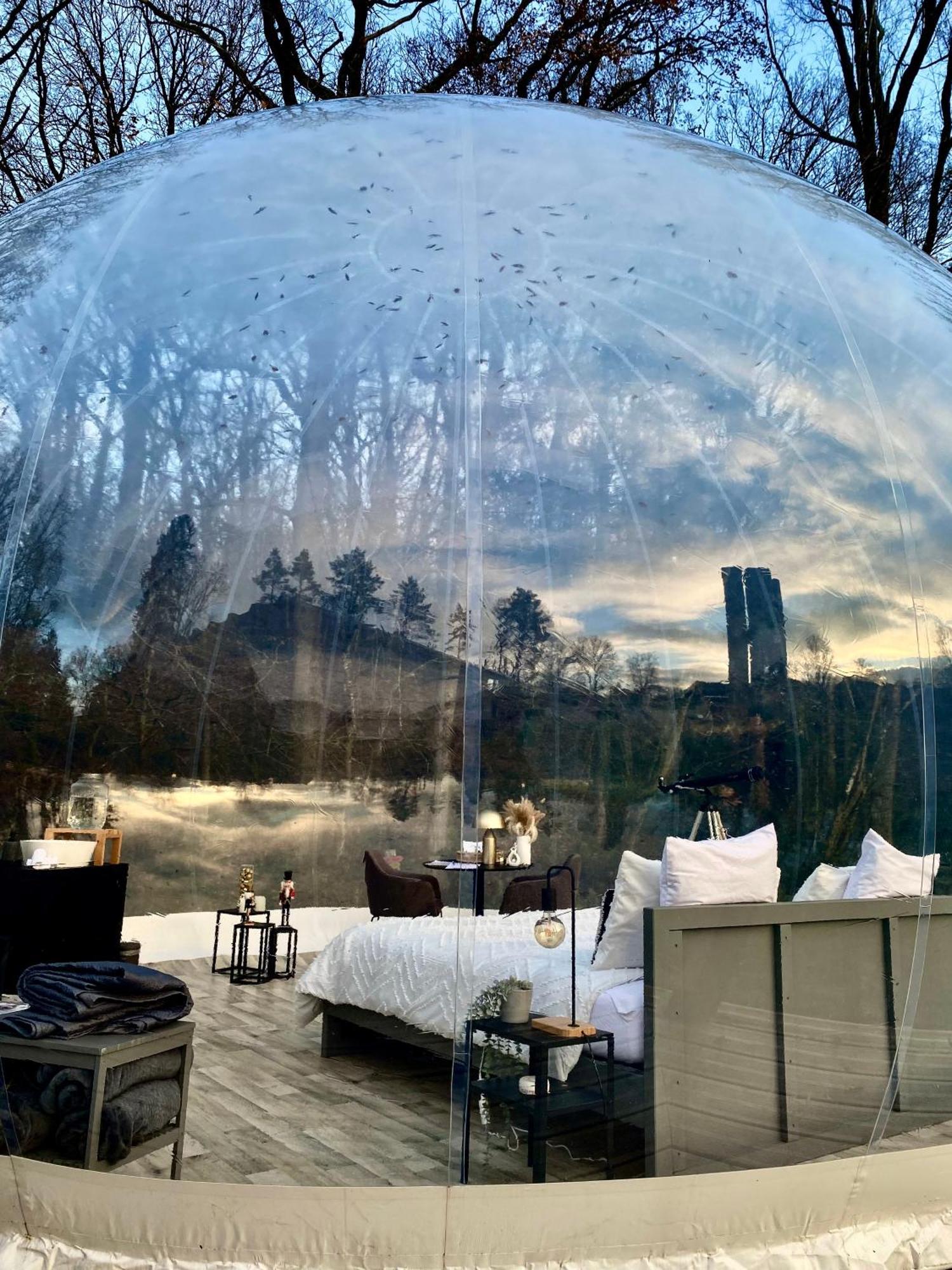 Hotel La Bulle Du Bon'Heure Somme-Leuze Exterior foto